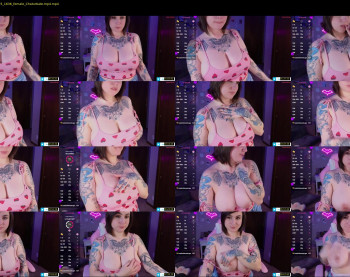 scarlettpython1 — 10 minute Chaturbate female naked cam show, 720p, Mar 4, 2025