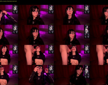 darkfirenight — 3 minute Chaturbate couple naked cam show, 720p, May 2, 2025