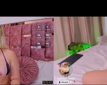 khloe_018 — 8 minute Chaturbate female naked cam show, 720p, May 8, 2025