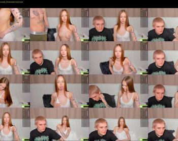 eshcka — 40 minute Chaturbate couple naked cam show, 720p, May 19, 2025