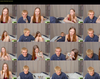 eshcka — 13 minute Chaturbate couple naked cam show, 720p, May 30, 2025