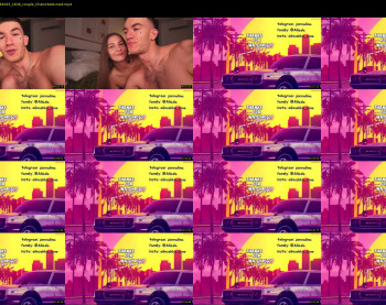 jonnalinaproduction — 8 minute Chaturbate couple naked cam show, 720p, Jun 29, 2025