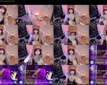 leamelie — 55 minute Chaturbate female naked cam show, 720p, Jul 7, 2025
