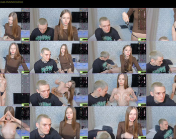 eshcka — 56 minute Chaturbate couple naked cam show, 720p, Jul 21, 2025