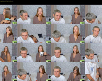 eshcka — 25 minute Chaturbate couple naked cam show, 720p, Sep 15, 2025