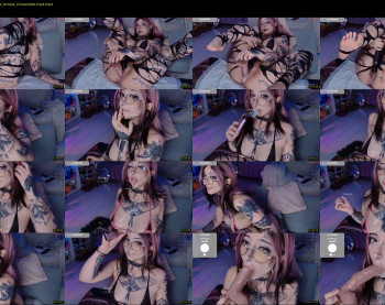 aciddroll — 58 minute Chaturbate female naked cam show, 720p, Sep 18, 2025