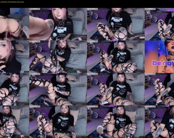 aciddroll — 65 minute Chaturbate female naked cam show, 720p, Oct 19, 2025