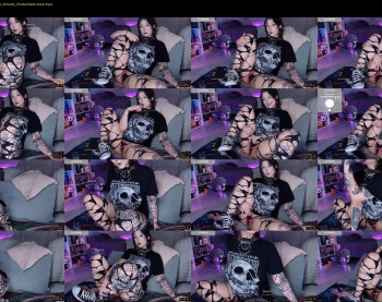 aciddroll — 8 minute Chaturbate female naked cam show, 720p, Oct 26, 2025
