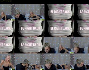 eshcka — 30 minute Chaturbate couple naked cam show, 720p, Dec 1, 2025
