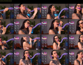 evarabbit — 74 minute Chaturbate female naked cam show, 720p, Dec 8, 2025