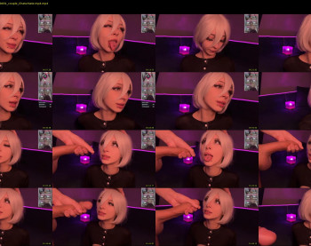 darkfirenight — 3 minute Chaturbate couple naked cam show, 720p, Dec 23, 2025