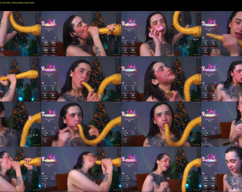 evarabbit — 35 minute Chaturbate female naked cam show, 720p, Dec 24, 2025