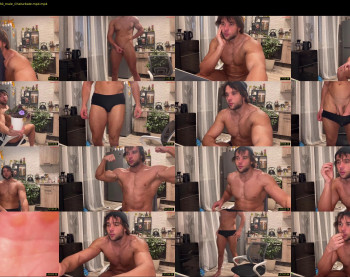 waka1453 — 100 minute Chaturbate male naked cam show, 720p, Dec 24, 2025