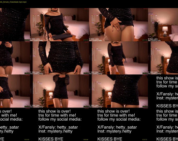 hetty_satar — 47 minute Chaturbate female naked cam show, 720p, Dec 25, 2025