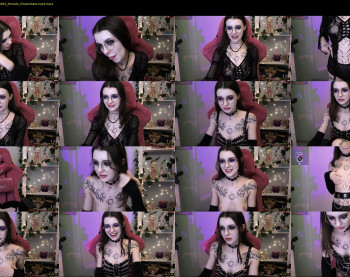 prettybones — 120 minute Chaturbate female naked cam show, 720p, Dec 31, 2025