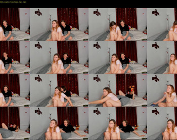 sharedheat — 3 minute Chaturbate couple naked cam show, 720p, Jan 2, 2026