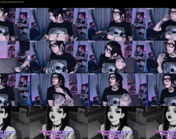 aciddroll — 69 minute Chaturbate female naked cam show, 720p, Jan 9, 2026