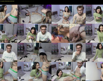 mar7gan — 121 minute Chaturbate couple naked cam show, 720p, Feb 20, 2026