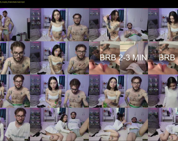 mar7gan — 34 minute Chaturbate couple naked cam show, 720p, Feb 20, 2026