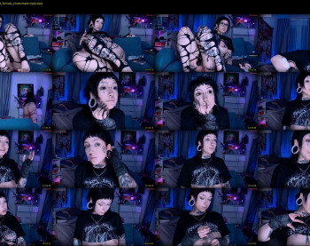 aciddroll — 61 minute Chaturbate female naked cam show, 720p, Mar 29, 2026