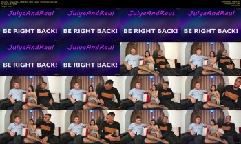 julyaandraul — 29 minute Chaturbate couple naked cam show, 720p, May 9, 2026