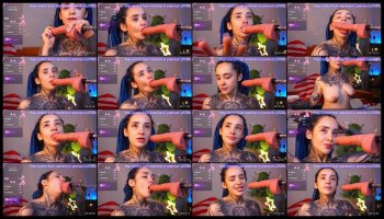evarabbit — 55 minute Chaturbate female naked cam show, 720p, Jul 12, 2026