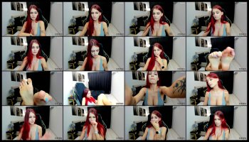 RedLipse — 17 minute Stripchat female naked cam show, 720p, Oct 3, 2026